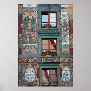 Information om Ornate Fresco, Tyskland Poster