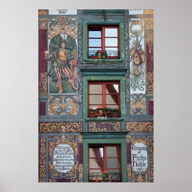 Information om Ornate Fresco, Tyskland Poster (Framsidan)