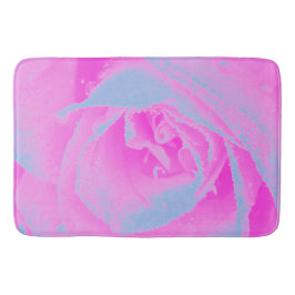 Information om perfekt Shock rosa och ljusblå Ro Badrumsmatta