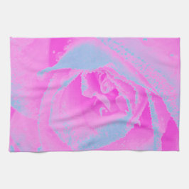 Information om perfekt Shock rosa och ljusblå Ro Kökshandduk