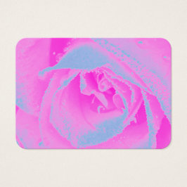 Information om perfekt Shock rosa och ljusblå Ro Visitkort