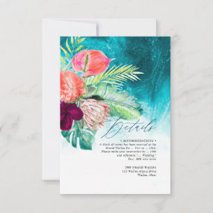 Information om PixDezines Tropical Paradise Beach Inbjudningar