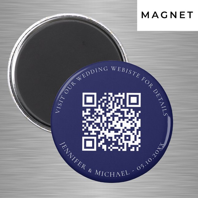 Information om QR-kod för bröllop webbplats osa ma Magnet (Skapare uppladdad)