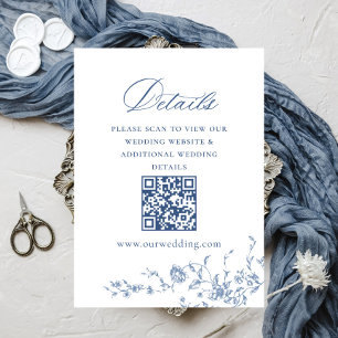 Information om QR-kod för Victorian Ornate Grace B Tilläggskort