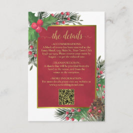 Information om QR-koden för Festive Holly & Gräs B Tilläggskort