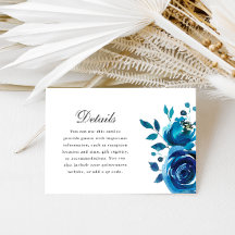 Information om Quinceanera (söt Blue Blommigt Call