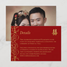 Information om Red guld blommigt-fotot för kinesis Tilläggskort