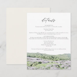 Information om REDWOOD NATIONAL PARK Vild Lupine B Inbjudningar