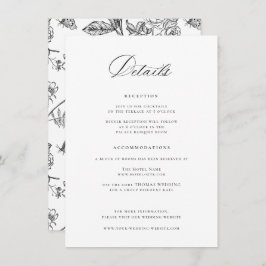 Information om ReEmergency Black Bröllop Tilläggskort