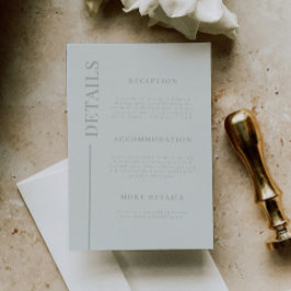 Information om Rensa linjeförskjutning Grönt Bröll Tilläggskort