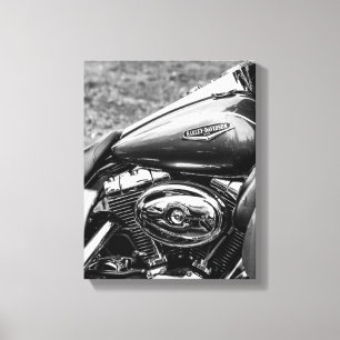 Information om Rider Motorcykel Biker Rider Canvastryck
