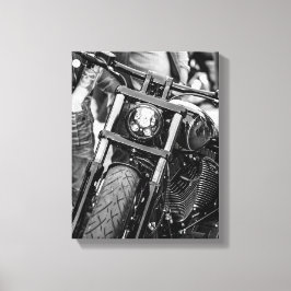 Information om Rider Motorcykel Biker Rider Canvastryck