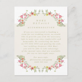 Information om romantiska blommigtar för Digital b Inbjudningar