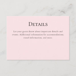 Information om rosa Flamingo Tilläggskort