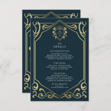 Information om royalets medeltida fantasy Monogram