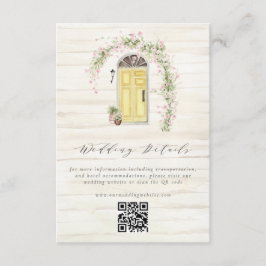 Information om Rustic Fransk Blomsterträdgård Bröl Tilläggskort