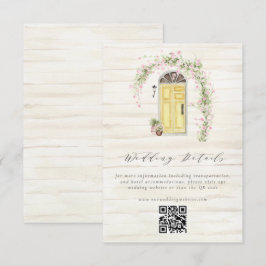 Information om Rustic Fransk Blomsterträdgård Bröl Tilläggskort