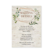 Information om Rustic Geometric Eucalyptus Birch B