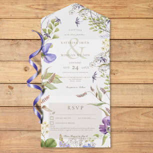 Information om Rustic Lavender Sage Wildblommes Wh