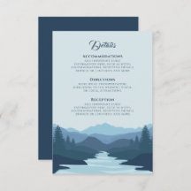 Information om Rustic Misty Mountain Bröllop