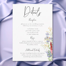 Information om Rustic Summer Wildblommor & Sunblom Tilläggskort