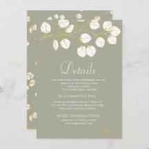 Information om Sage Grönt Guld Eucalyptus Löv Bröl