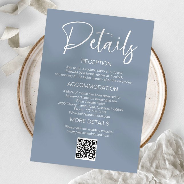 Information om snyggtens bröllopsinbjudan inbjudningar (Skapare uppladdad)