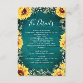 Information om Solros Babys utandning Gräns Teal B Tilläggskort