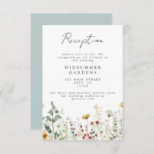 Information om sommarWildblomma Fält Bröllop