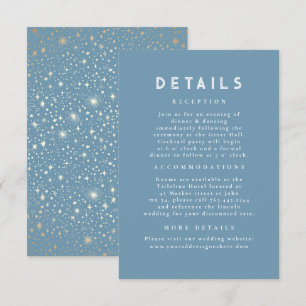 Information om Starry Night Celestial Dusty Blue B Tilläggskort