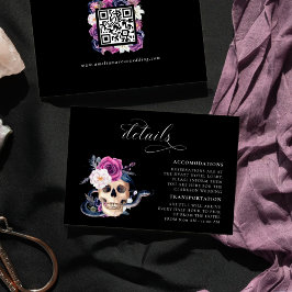 Information om "Til Death Do US Part Lila & Black Tilläggskort