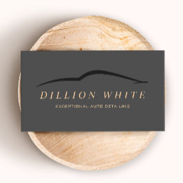 Information om Tvätta av bil, Automotive Visitkort