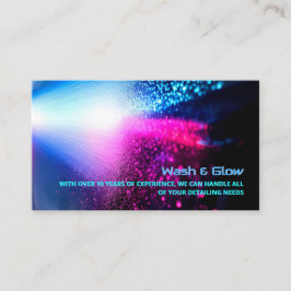 Information om Tvätta av bil Visitkort