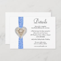 Information om Unicorn Blue Snöre Bröllop