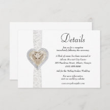 Information om Unicorn White Snöre Bröllop