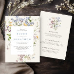 Information om vår Wildblomsänggarden Bröllop Inbjudningar<br><div class="desc">Fånga naturens skönhet på din speciella dag med våra profetiska inbjudningar till vildblommor. Elegant,  unik och blomning med kärlek. Använda fält att anpassa kortet med din egen ordalydelse och information. Om du vill ändra teckensnittet stil,  färg eller textplacering klickar du bara på knappen "Anpassa ytterligare".</div>
