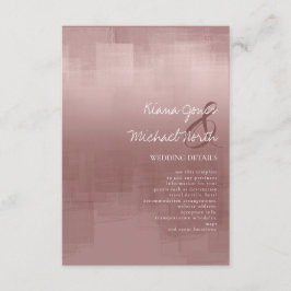 Information om vattenfärgsreflektioner Cinnamon Ro Tilläggskort