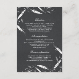 Information om veteminnesbröllop - Information Tilläggskort