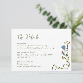 Information om Vilden elegant för vattenfärger i B Tilläggskort