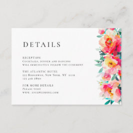 Information om Vilden elegant för vattenfärger i B Tilläggskort