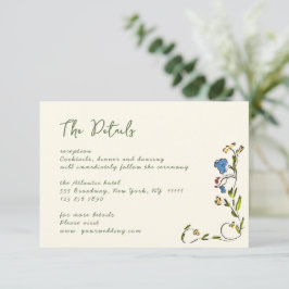 Information om Vilden elegant för vattenfärger i B Tilläggskort