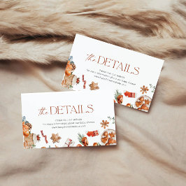 Information om Vinter-jul-babyvisning Tilläggskort