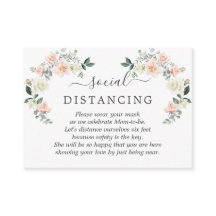 Information om Whimsical  White Flowers Baby Showe