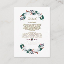 Information om Whimsify Leafy Berries and Bröllop Tilläggskort