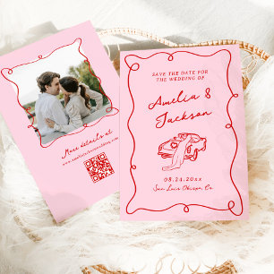 Information om Whimsique Hand plockade Rosa & Red Spara Datumet