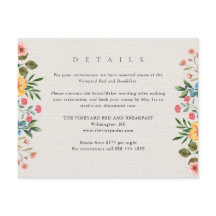 Information om Wildblommor Botanical Garden Weddin