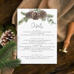 Information om Winter Watercolor Gräs Cone Bröllop Tilläggskort<br><div class="desc">Den här eleganten har bröllop ett vinterkort med detaljuppgifter om en rustik bukett av vattenfärgsgröna gröna och gräs-koner, accentuerad med snöbär. På baksidan finns en grönt vattenfärg struktur. Hitta resten av bröllopssviten och fler matchande produkter i samlingen, eller meddela mig genom Zazzle-Chattan om du behöver designtsvagar eller fler matchande produkter....</div>