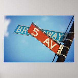 Information stiger ombord i New York City Poster