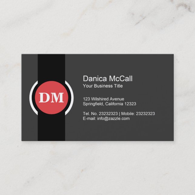 Information Technonology DET Techprofessionell Visitkort (Framsida)