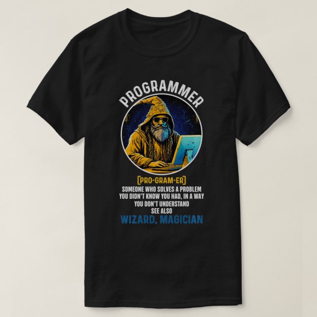 Information TU för definitionskoder för program T Shirt (Design framsida)